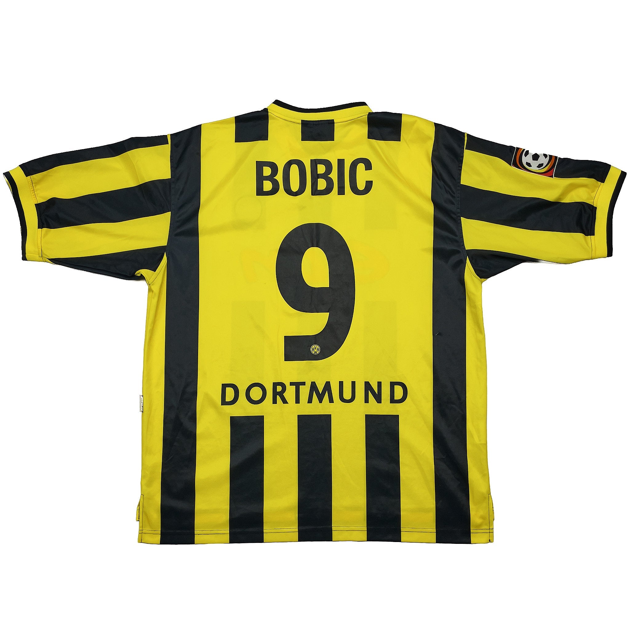 Buy 2000/02 Dortmund Bobic 9 *Match Issue* Home Shirt (L) Goool ~ Free worldwide shipping available ~ Authentic Vintage Football Shirts from Cult Kits