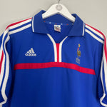 Shop 2000/02 FRANCE ZIDANE #10 HOME SHIRT (L) ADIDAS, classic football shirts, vintage football shirts & retro soccer jerseys at Cult Kits