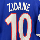 Shop 2000/02 FRANCE ZIDANE #10 HOME SHIRT (XL) ADIDAS, classic football shirts, vintage football shirts & retro soccer jerseys at Cult Kits