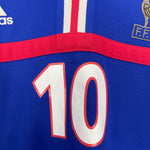 Shop 2000/02 FRANCE ZIDANE #10 HOME SHIRT (XL) ADIDAS, classic football shirts, vintage football shirts & retro soccer jerseys at Cult Kits
