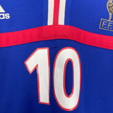 Shop 2000/02 FRANCE ZIDANE #10 HOME SHIRT (XL) ADIDAS, classic football shirts, vintage football shirts & retro soccer jerseys at Cult Kits