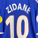 Shop 2000/02 FRANCE ZIDANE #10 HOME SHIRT (XXL) ADIDAS, classic football shirts, vintage football shirts & retro soccer jerseys at Cult Kits