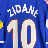 Shop 2000/02 FRANCE ZIDANE #10 HOME SHIRT (XXL) ADIDAS, classic football shirts, vintage football shirts & retro soccer jerseys at Cult Kits