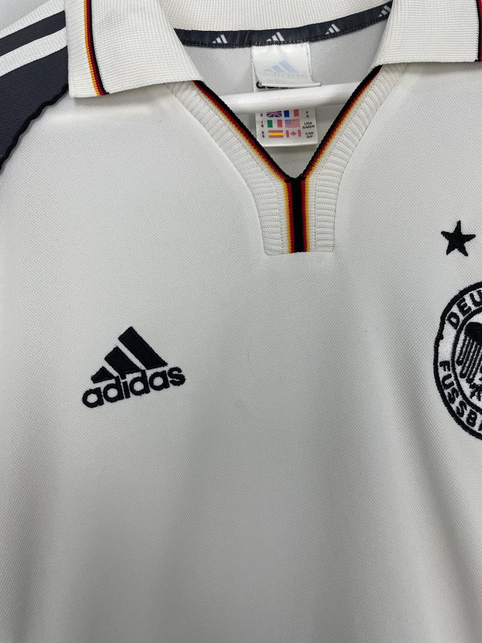 Shop 2000/02 GERMANY HOME SHIRT (S) ADIDAS, classic football shirts, vintage football shirts & retro soccer jerseys at Cult Kits