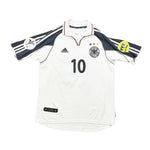 Buy 2000/02 Germany Matthaus 10 Home Shirt (M) Adidas ~ Free worldwide shipping available ~ Authentic Vintage Football Shirts from Cult Kits