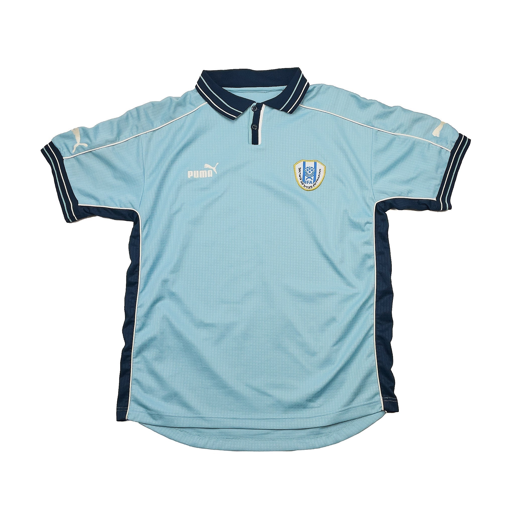 Buy 2000/02 ISRAEL HOME SHIRT (M) PUMA ~ Free worldwide shipping available ~ Authentic Vintage Football Shirts from Cult Kits