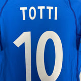Shop 2000/02 ITALY TOTTI #10 HOME SHIRT (S) KAPPA, classic football shirts, vintage football shirts & retro soccer jerseys at Cult Kits