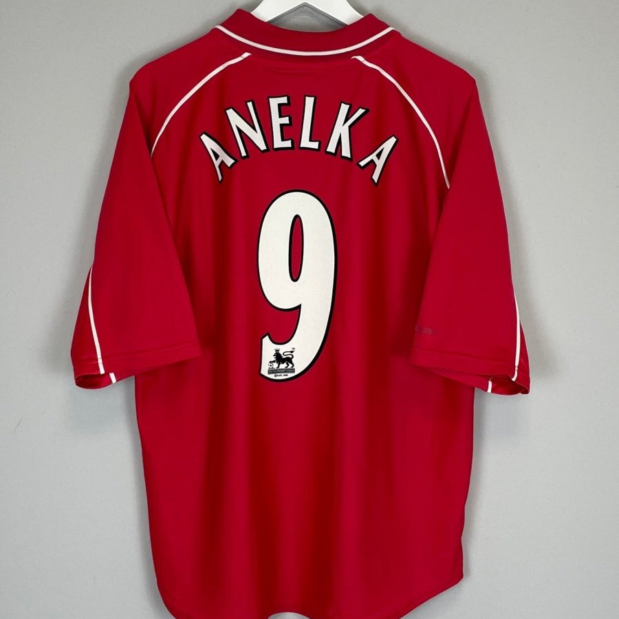2000/02 LIVERPOOL ANELKA 9 HOME SHIRT (L) REEBOK - Cult Kits - Large - Buy Vintage Football Shirts, Authentic Retro Football Shirts For Sale, Classic Football Shirts & Soccer Jersey