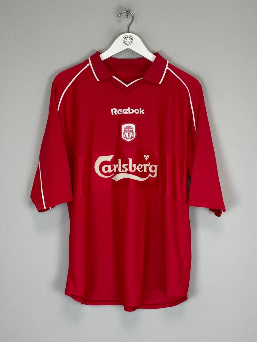 2000/02 LIVERPOOL ANELKA 9 HOME SHIRT (L) REEBOK - Cult Kits - Large - Buy Vintage Football Shirts, Authentic Retro Football Shirts For Sale, Classic Football Shirts & Soccer Jersey