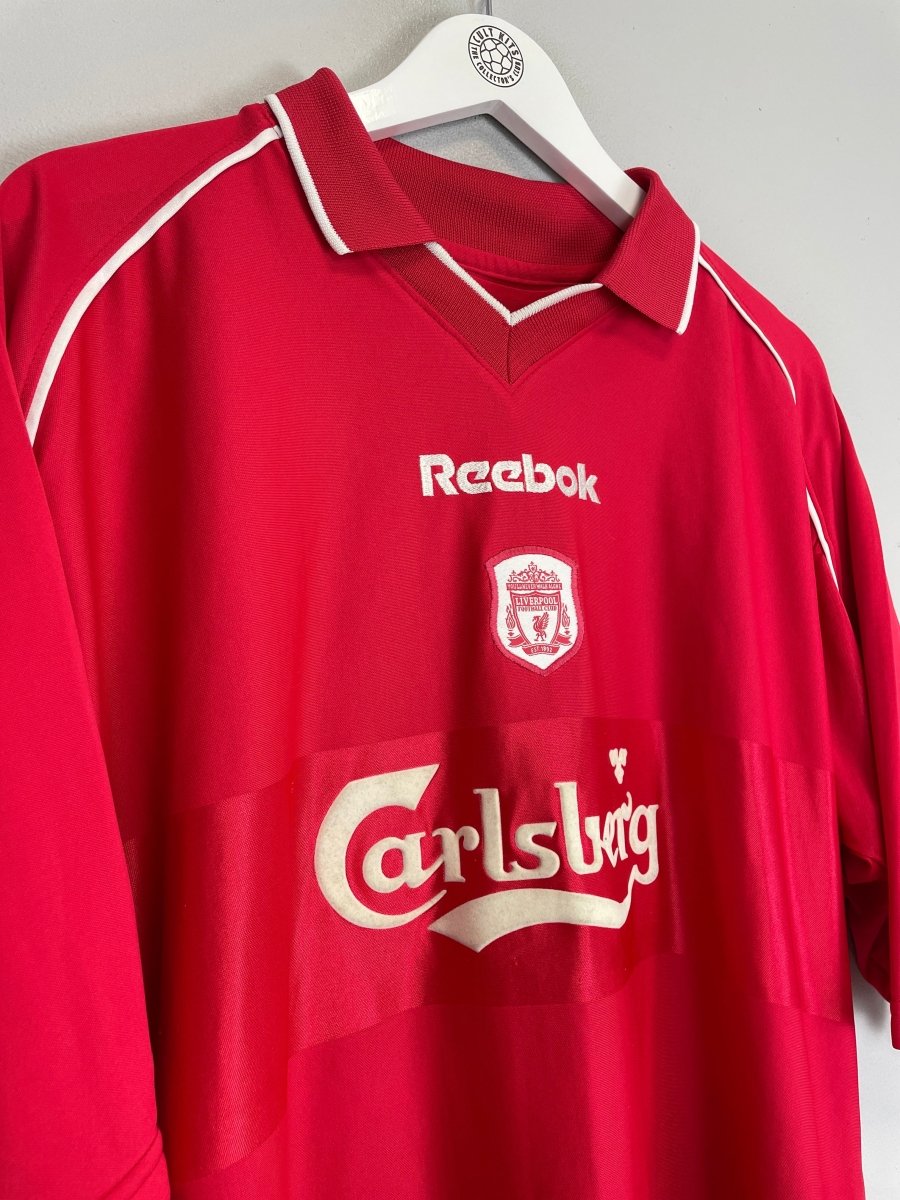 2000/02 LIVERPOOL ANELKA 9 HOME SHIRT (L) REEBOK - Cult Kits - Large - Buy Vintage Football Shirts, Authentic Retro Football Shirts For Sale, Classic Football Shirts & Soccer Jersey