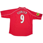 Buy 2000/02 Liverpool Fowler 9 European Home Shirt (XXL) Reebok ~ Free worldwide shipping ~ Authentic Vintage Football Shirts from Cult Kits