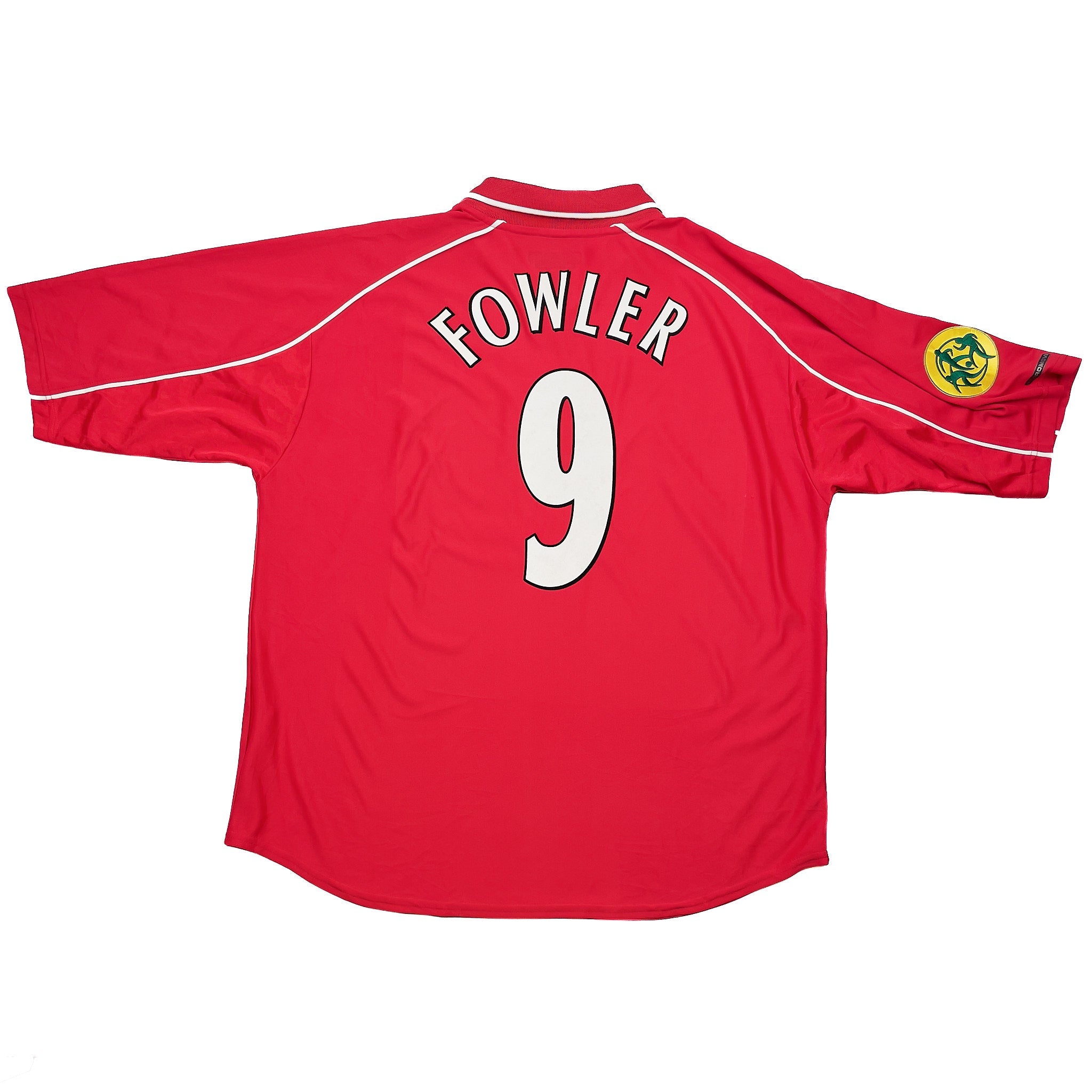 Buy 2000/02 Liverpool Fowler 9 European Home Shirt (XXL) Reebok ~ Free worldwide shipping ~ Authentic Vintage Football Shirts from Cult Kits