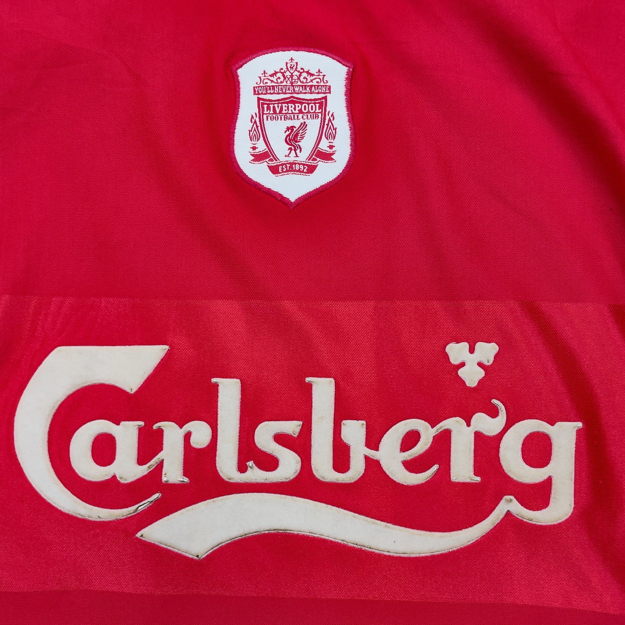Buy 2000/02 Liverpool Fowler 9 European Home Shirt (XXL) Reebok ~ Free worldwide shipping ~ Authentic Vintage Football Shirts from Cult Kits