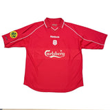 Buy 2000/02 Liverpool Fowler 9 European Home Shirt (XXL) Reebok ~ Free worldwide shipping ~ Authentic Vintage Football Shirts from Cult Kits