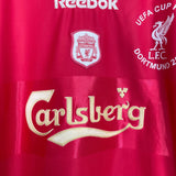 Shop 2000/02 LIVERPOOL OWEN #10 HOME SHIRT (M) REEBOK, classic football shirts, vintage football shirts & retro soccer jerseys at Cult Kits