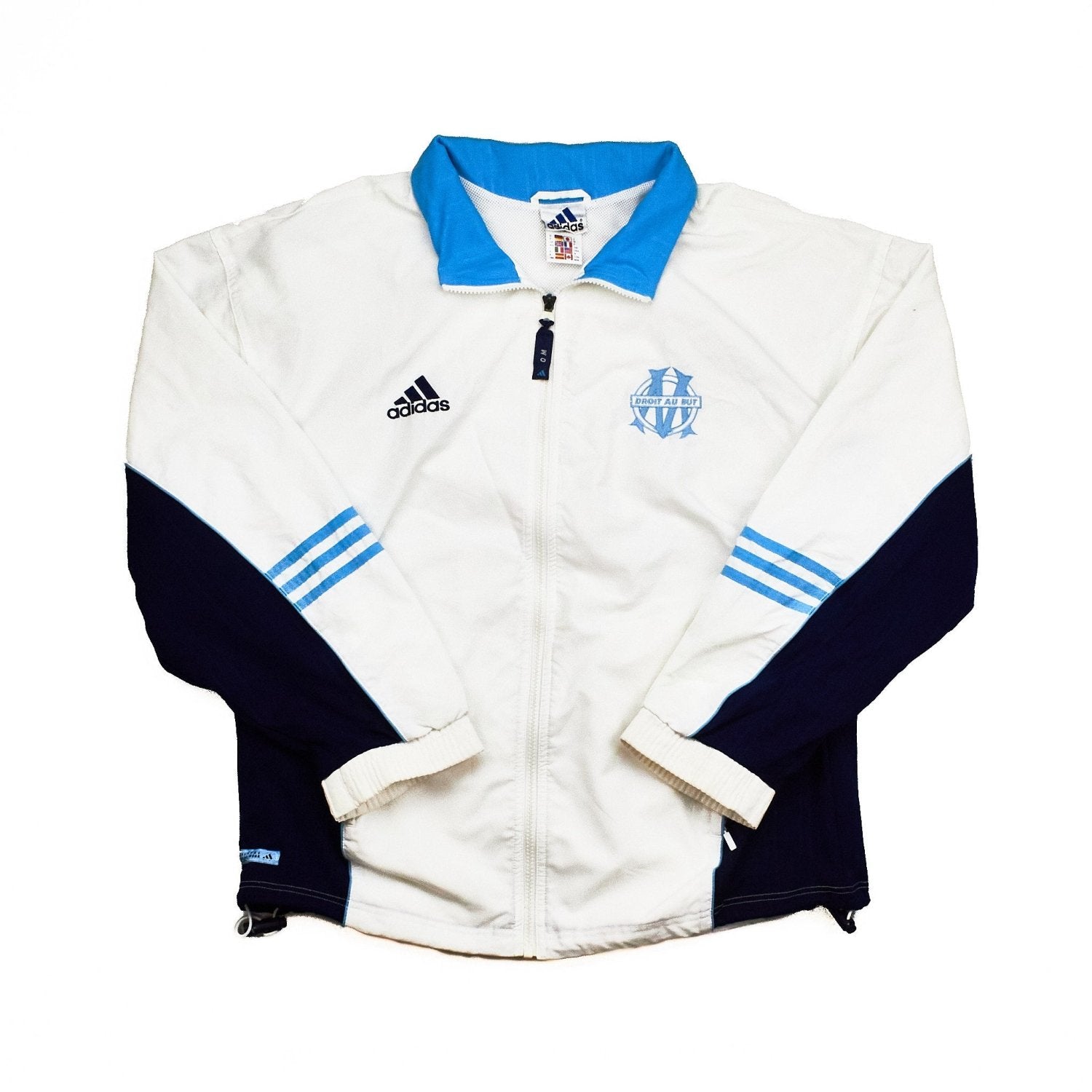 2000 Marseille Adidas football shirt - view 1 - Cult Kits