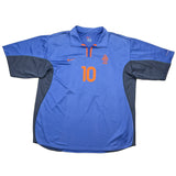 Buy 2000/02 Netherlands Bergkamp 10 Away Shirt (XL) Nike ~ Free worldwide shipping ~ Authentic Vintage Football Shirts from Cult Kits