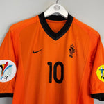 2000/02 NETHERLANDS BERGKAMP 10 HOME SHIRT (M) NIKE - Cult Kits - Medium - Buy Vintage Football Shirts, Authentic Retro Football Shirts For Sale, Classic Football Shirts & Soccer Jersey