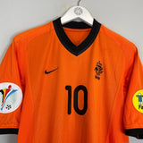 2000/02 NETHERLANDS BERGKAMP 10 HOME SHIRT (M) NIKE - Cult Kits - Medium - Buy Vintage Football Shirts, Authentic Retro Football Shirts For Sale, Classic Football Shirts & Soccer Jersey