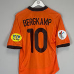 2000/02 NETHERLANDS BERGKAMP 10 HOME SHIRT (M) NIKE - Cult Kits - Medium - Buy Vintage Football Shirts, Authentic Retro Football Shirts For Sale, Classic Football Shirts & Soccer Jersey