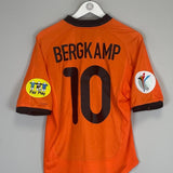 2000/02 NETHERLANDS BERGKAMP 10 HOME SHIRT (M) NIKE - Cult Kits - Medium - Buy Vintage Football Shirts, Authentic Retro Football Shirts For Sale, Classic Football Shirts & Soccer Jersey