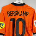 2000/02 NETHERLANDS BERGKAMP 10 HOME SHIRT (M) NIKE - Cult Kits - Medium - Buy Vintage Football Shirts, Authentic Retro Football Shirts For Sale, Classic Football Shirts & Soccer Jersey
