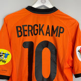 2000/02 NETHERLANDS BERGKAMP 10 HOME SHIRT (M) NIKE - Cult Kits - Medium - Buy Vintage Football Shirts, Authentic Retro Football Shirts For Sale, Classic Football Shirts & Soccer Jersey
