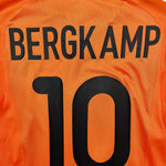 Buy 2000/02 Netherlands Bergkamp 10 Home Shirt (S) Nike ~ Free worldwide shipping ~ Authentic Vintage Football Shirts from Cult Kits