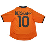 Buy 2000/02 Netherlands Bergkamp 10 Home Shirt (S) Nike ~ Free worldwide shipping available ~ Authentic Vintage Football Shirts from Cult Kits