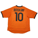 Buy 2000/02 Netherlands Bergkamp 10 Home Shirt (XL) Nike ~ Free worldwide shipping ~ Authentic Vintage Football Shirts from Cult Kits