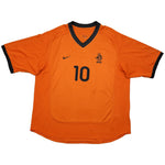 Buy 2000/02 Netherlands Bergkamp 10 Home Shirt (XL) Nike ~ Free worldwide shipping ~ Authentic Vintage Football Shirts from Cult Kits