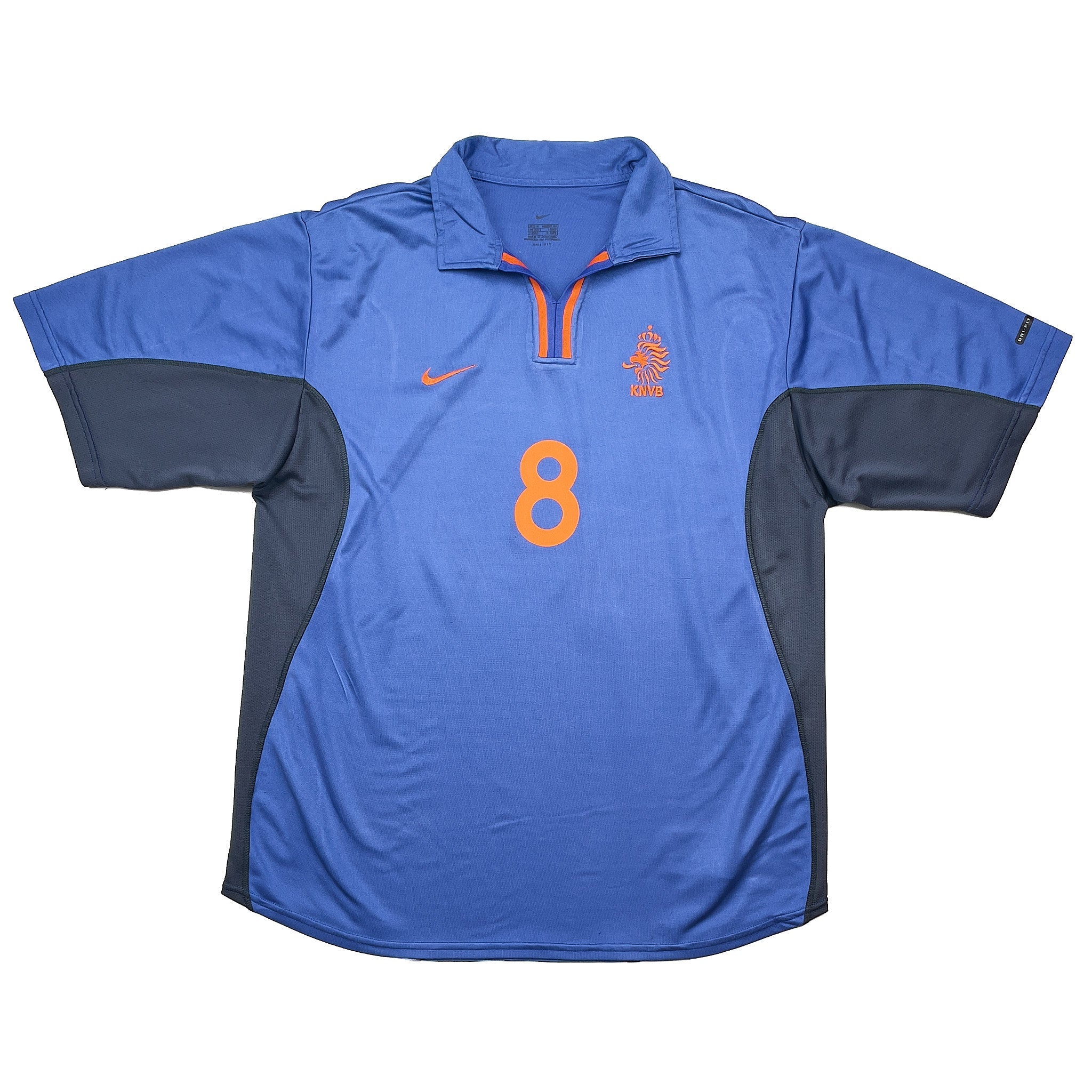 Buy 2000/02 Netherlands Davids 8 Away Shirt (M) Nike ~ Free worldwide shipping available ~ Authentic Vintage Football Shirts from Cult Kits