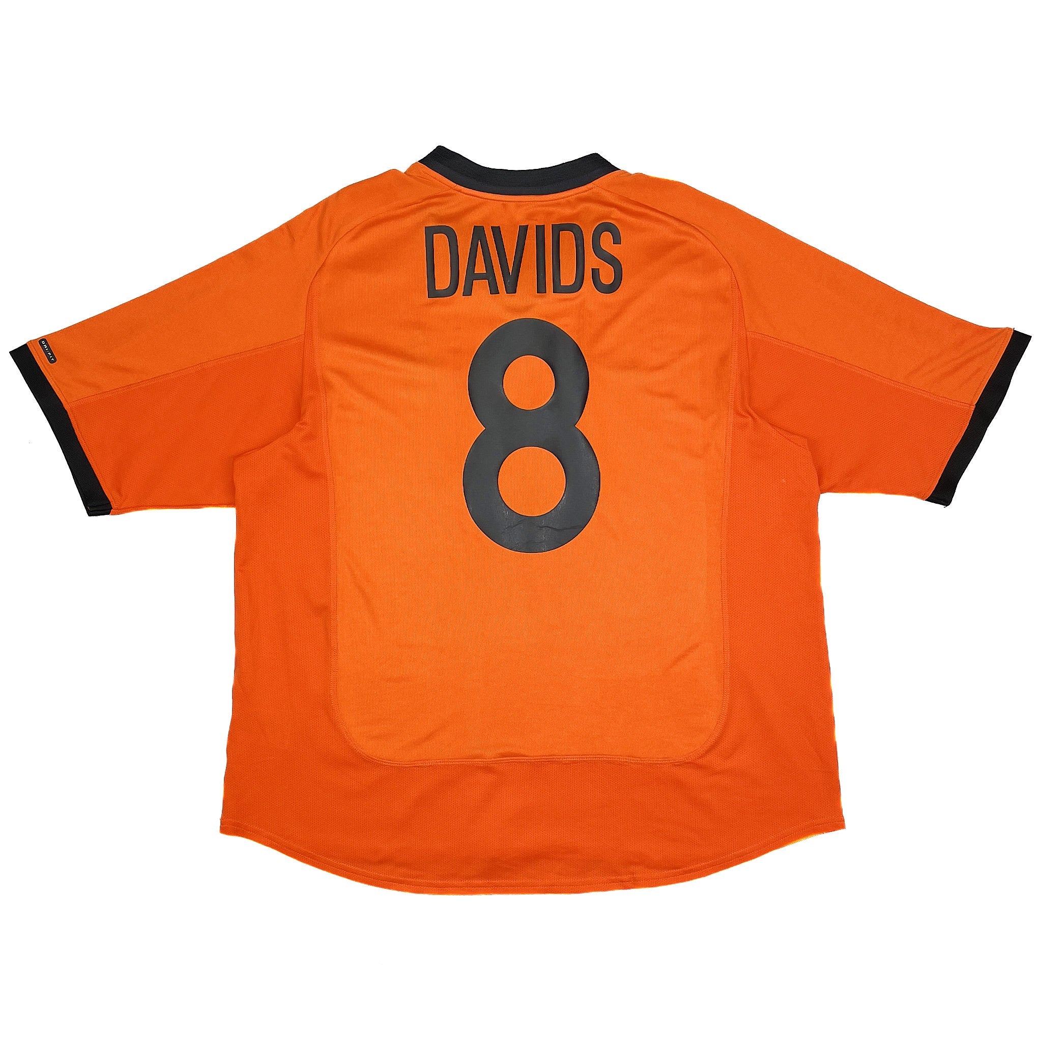 Buy 2000/02 NETHERLANDS DAVIDS 8 HOME SHIRT (XL) NIKE ~ Free worldwide shipping available ~ Authentic Vintage Football Shirts from Cult Kits