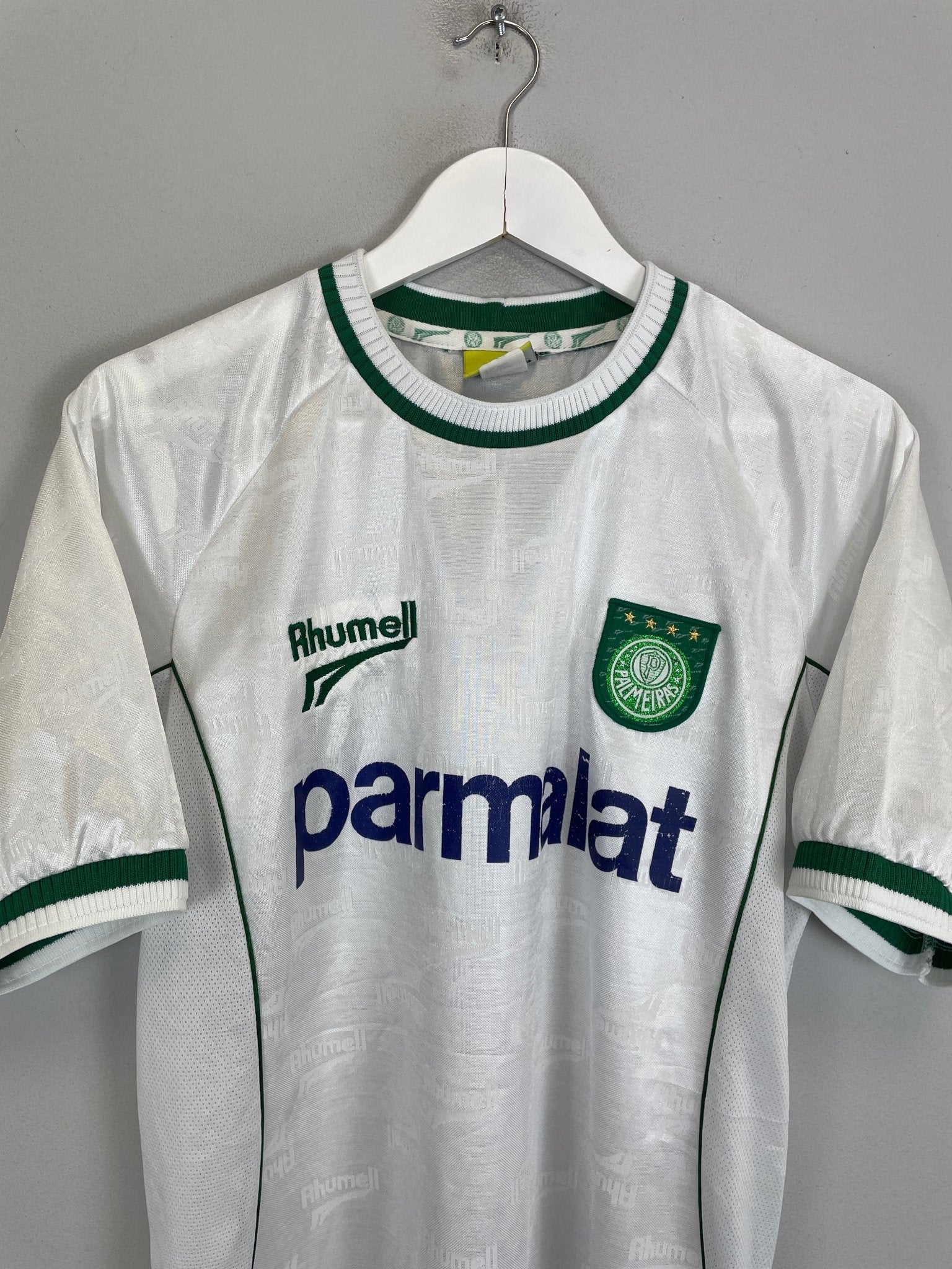 Shop 2000/02 PALMEIRAS #9 AWAY SHIRT (L) RHUMMEL, classic football shirts, vintage football shirts & retro soccer jerseys at Cult Kits