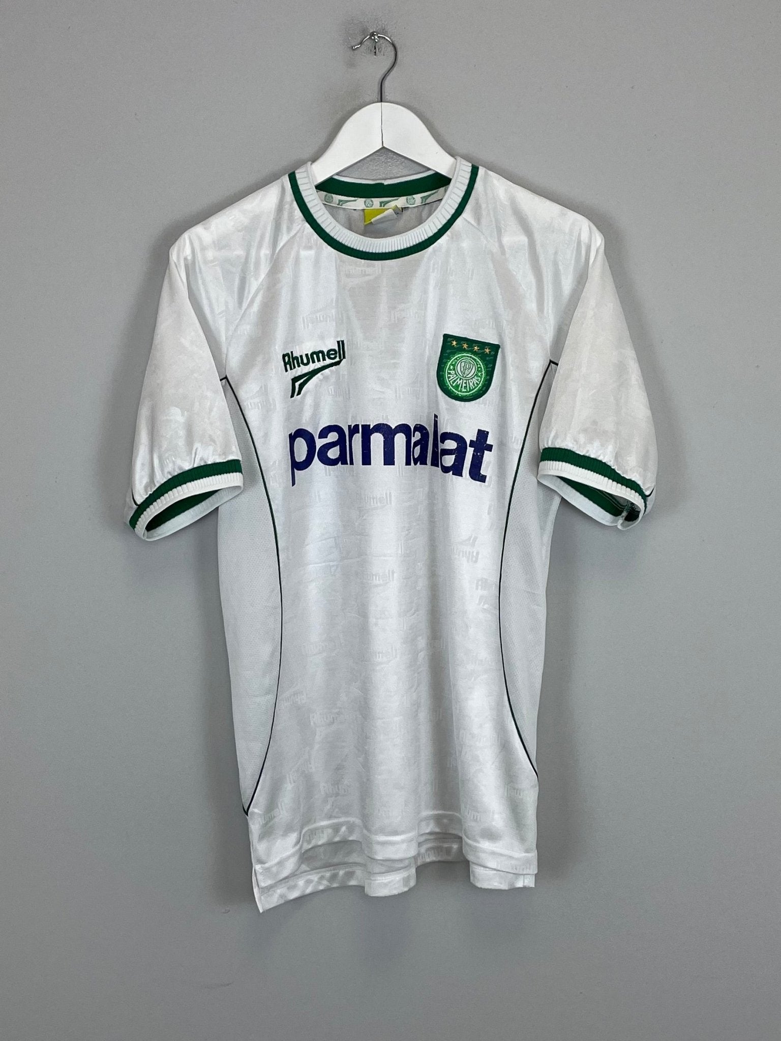 Shop 2000/02 PALMEIRAS #9 AWAY SHIRT (L) RHUMMEL, classic football shirts, vintage football shirts & retro soccer jerseys at Cult Kits