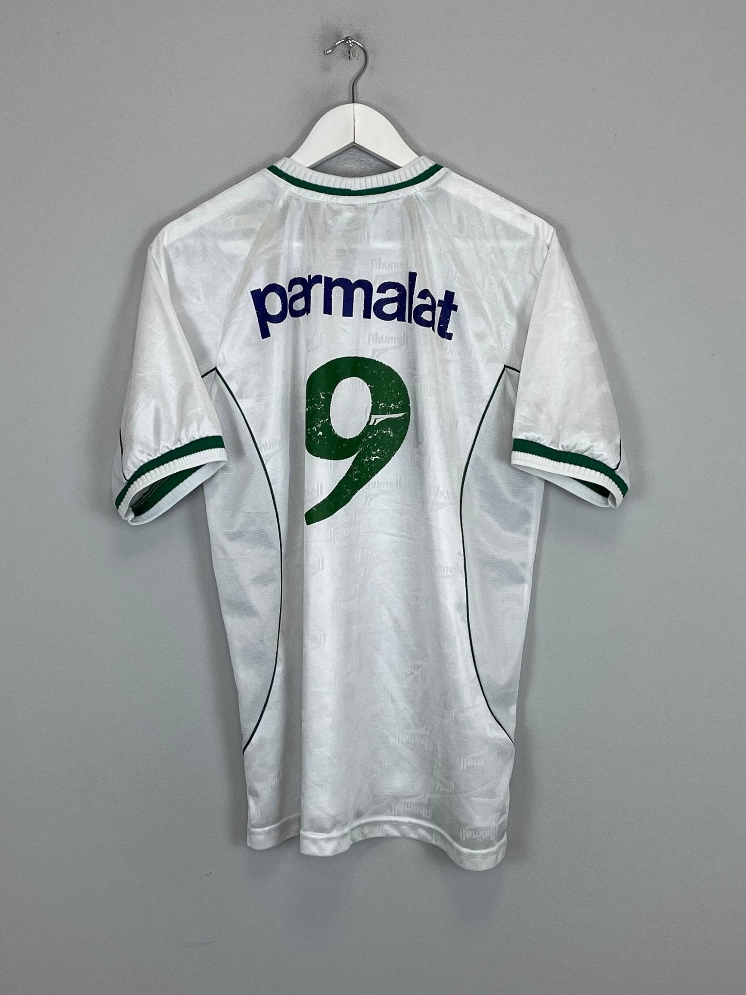 Shop 2000/02 PALMEIRAS #9 AWAY SHIRT (L) RHUMMEL, classic football shirts, vintage football shirts & retro soccer jerseys at Cult Kits