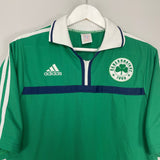 Shop 2000/02 PANATHINAIKOS HOME SHIRT (L) ADIDAS, classic football shirts, vintage football shirts & retro soccer jerseys at Cult Kits
