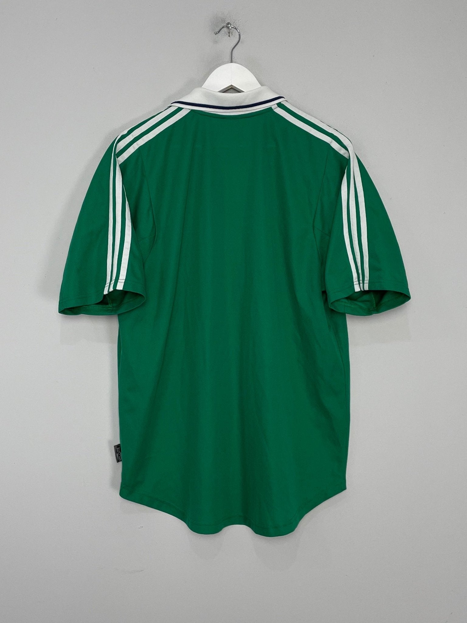 Shop 2000/02 PANATHINAIKOS HOME SHIRT (L) ADIDAS, classic football shirts, vintage football shirts & retro soccer jerseys at Cult Kits
