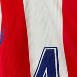 Shop 2000/02 PARAGUAY #4 HOME SHIRT (L) PUMA, classic football shirts, vintage football shirts & retro soccer jerseys at Cult Kits