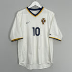 Shop 2000/02 PORTUGAL RUI COSTA #10 AWAY SHIRT (S) NIKE, classic football shirts, vintage football shirts & retro soccer jerseys at Cult Kits