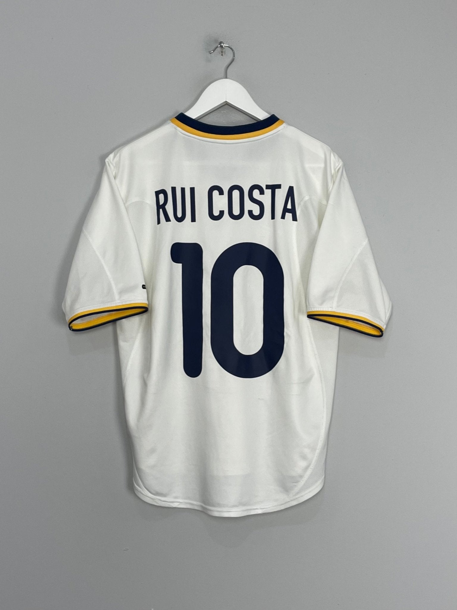 Shop 2000/02 PORTUGAL RUI COSTA #10 AWAY SHIRT (S) NIKE, classic football shirts, vintage football shirts & retro soccer jerseys at Cult Kits