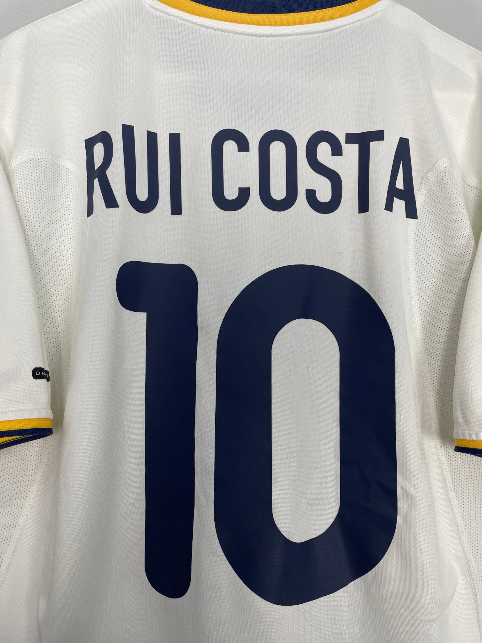 Shop 2000/02 PORTUGAL RUI COSTA #10 AWAY SHIRT (S) NIKE, classic football shirts, vintage football shirts & retro soccer jerseys at Cult Kits