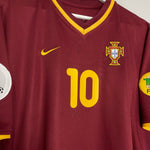 Shop 2000/02 PORTUGAL RUI COSTA #10 HOME SHIRT (M/L) NIKE, classic football shirts, vintage football shirts & retro soccer jerseys at Cult Kits