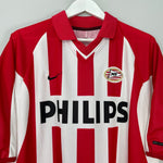 Shop 2000/02 PSV HOME SHIRT (XL) NIKE, classic football shirts, vintage football shirts & retro soccer jerseys at Cult Kits