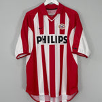 Shop 2000/02 PSV HOME SHIRT (XL) NIKE, classic football shirts, vintage football shirts & retro soccer jerseys at Cult Kits