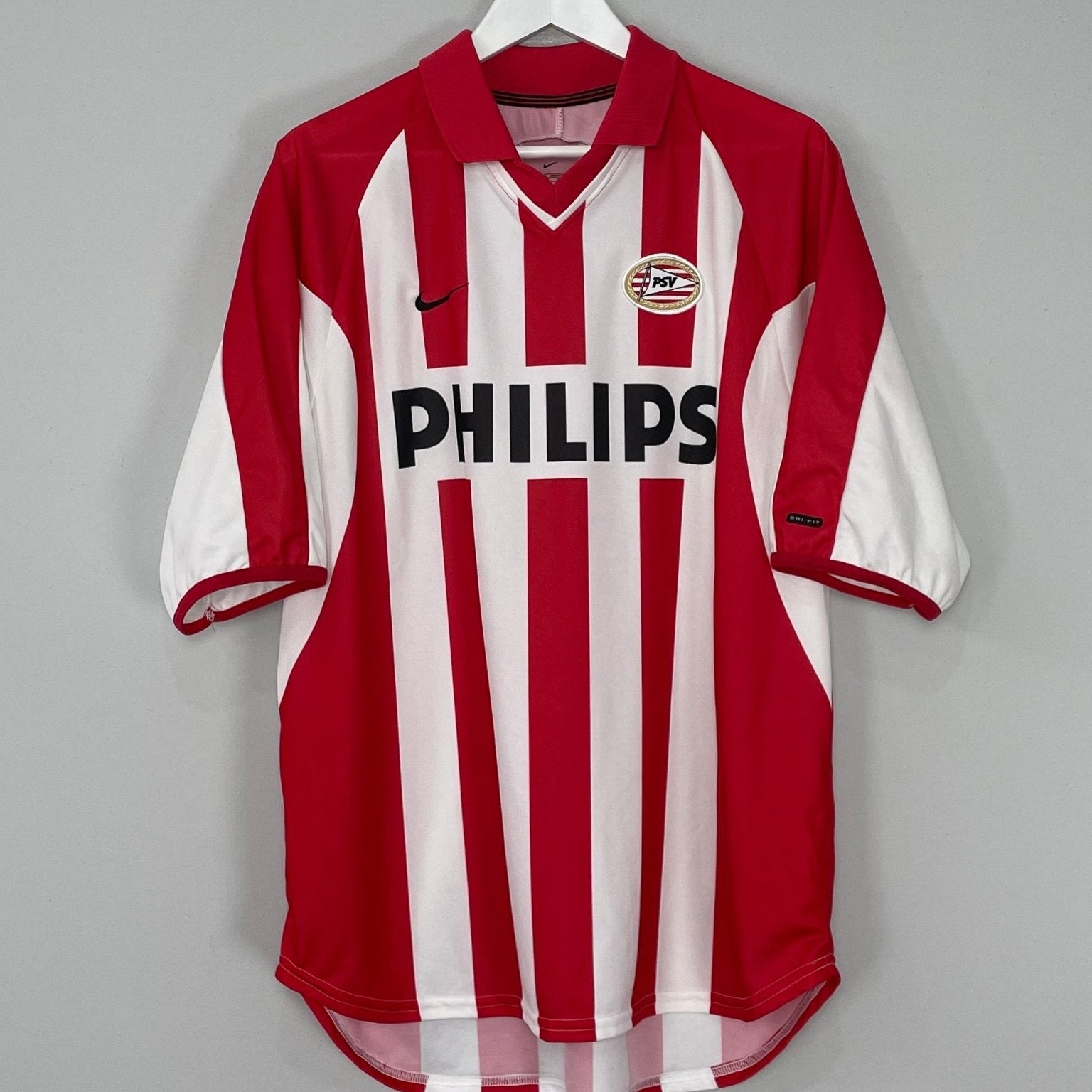 Shop 2000/02 PSV HOME SHIRT (XL) NIKE, classic football shirts, vintage football shirts & retro soccer jerseys at Cult Kits