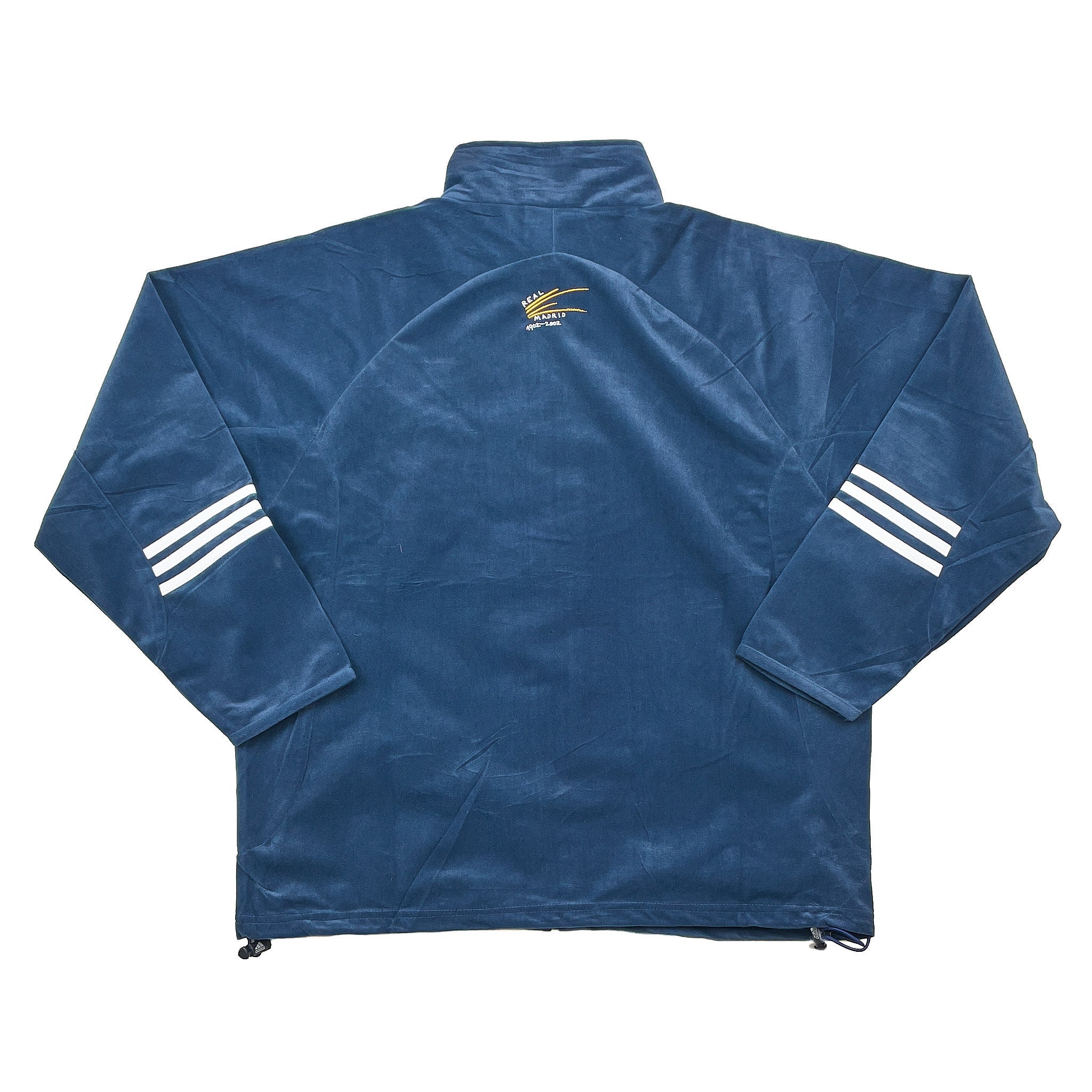 Buy 2000/02 Real Madrid *Centenary* BNWT Fleece Jacket (M) Adidas ~ Free worldwide shipping available ~ Authentic Vintage Football Shirts from Cult Kits