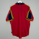 Shop 2000/02 SPAIN HOME SHIRT (XL) ADIDAS, classic football shirts, vintage football shirts & retro soccer jerseys at Cult Kits