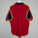 Shop 2000/02 SPAIN HOME SHIRT (XL) ADIDAS, classic football shirts, vintage football shirts & retro soccer jerseys at Cult Kits