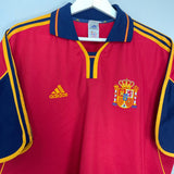 Shop 2000/02 SPAIN HOME SHIRT (XL) ADIDAS, classic football shirts, vintage football shirts & retro soccer jerseys at Cult Kits